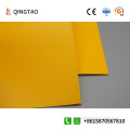 Tissu de silicone à double face jaune